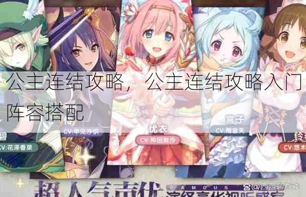 公主连结攻略,公主连结攻略入门阵容搭配